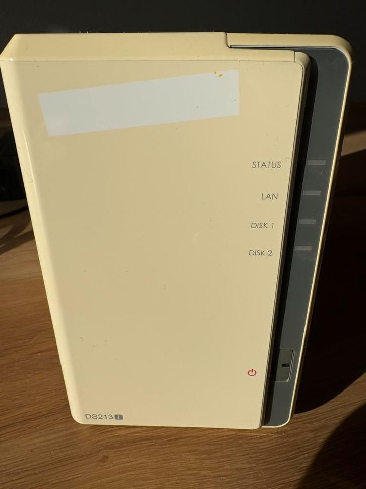 Synology DS213j met 2x3 TB, Computers en Software, NAS, Gebruikt, Ophalen