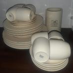 Compleet servies Clarity Roomwit, Huis en Inrichting, Keuken | Servies, Ophalen, Zo goed als nieuw, Effen, Porselein