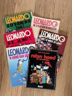 Leonardo en Robin Hood (op per stuk te koop), Boeken, Stripboeken, Gelezen, Ophalen of Verzenden