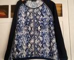 Z.g.a.n. blauwe blouse Looxent maat 44, Kleding | Dames, Ophalen of Verzenden, Zo goed als nieuw, Maat 42/44 (L), Blauw