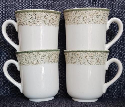 4x mok Royal Doulton Steelite - Country Club, Huis en Inrichting, Keuken | Servies, Gebruikt, Kop(pen) en/of Schotel(s), Overige stijlen