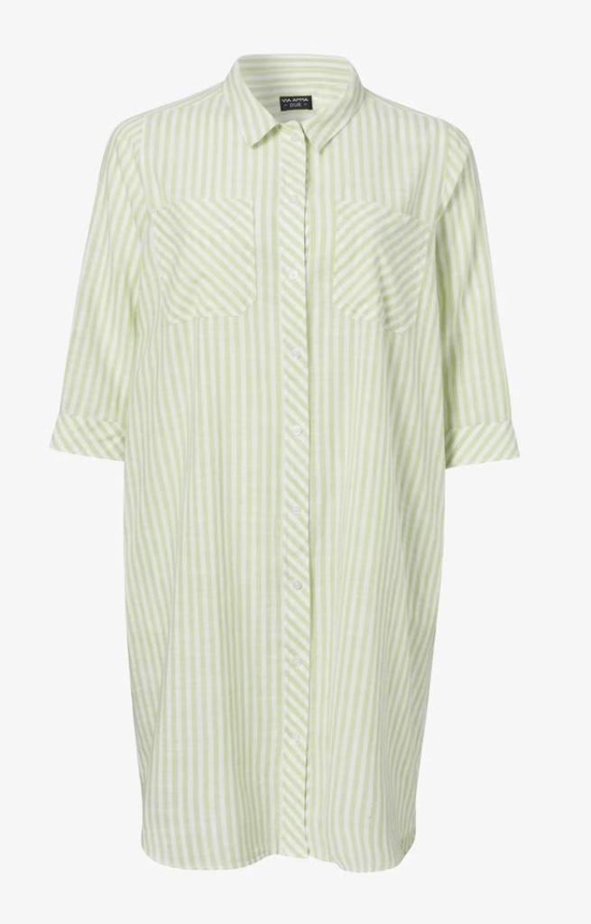 7831 long blouse van VIA APPIA DUE - maat 50, Kleding | Dames, Grote Maten, Nieuw, Blouse of Tuniek, Groen, Verzenden