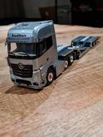 Mercedes Actros trucktransporter 1:50 WSI, Hobby en Vrije tijd, Modelauto's | 1:50, Verzenden, Zo goed als nieuw, Bus of Vrachtwagen