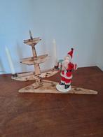 Oude kerstman kandelaar, Diversen, Kerst, Ophalen of Verzenden