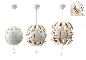 IKEA PS 2014 Hanglamp, wit/koperkleur, 35 cm beschikbaar voor biedingen