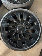 20 inch Tesla Model 3 performance velgen met banden Turbine, Auto-onderdelen, Banden en Velgen, Gebruikt, Banden en Velgen, Ophalen of Verzenden