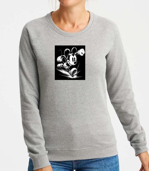 Mickey Mouse Sweatshirt Dames XS,S,M,L,XL,2XL Nieuw, Kleding | Dames, Truien en Vesten, Nieuw, Maat 46/48 (XL) of groter, Overige kleuren