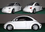 1/18 Volkswagen New Beetle - Gate wit, Hobby en Vrije tijd, Modelauto's | 1:18, Ophalen of Verzenden, Nieuw