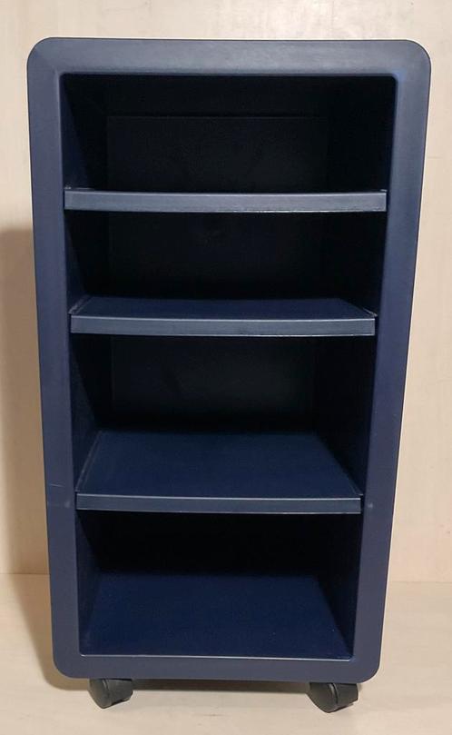 Vintage Ikea nachtkastje trolley rolt soepel, Huis en Inrichting, Slaapkamer | Nachtkastjes, Minder dan 45 cm, Hout, Ophalen of Verzenden