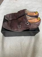 Magnanni heren maat 45 donkerbruin, Bruin, Ophalen of Verzenden, Gespschoenen, Magnanni