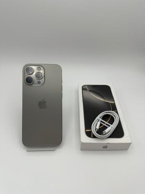 Iphone 16 Pro Max 256 GB (Natural Titanium), Telecommunicatie, Mobiele telefoons | Apple iPhone, Zo goed als nieuw, 256 GB, Zonder abonnement