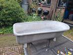 Klein zinken bad, leuk voor planten in de tuin, Tuin en Terras, Ophalen, Minder dan 30 cm, Rond, Zo goed als nieuw
