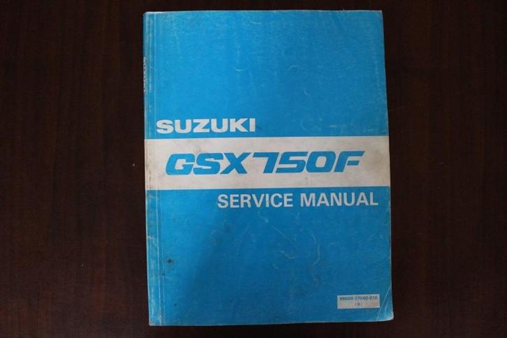 Suzuki GSX750F 1988 motorcycle service manual GSX 750F, Motoren, Handleidingen en Instructieboekjes, Suzuki, Ophalen of Verzenden