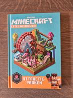 Minecraft boek Attractieparken, Ophalen of Verzenden, Zo goed als nieuw