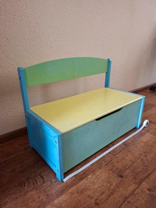 Kinderbankje met opbergruimte, Kinderen en Baby's, Kinderkamer | Overige Meubels, Gebruikt, Overige typen, Ophalen