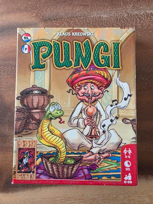 Punghi kaartspel - 999 Games, Hobby en Vrije tijd, Gezelschapsspellen | Kaartspellen, Zo goed als nieuw, Drie of vier spelers
