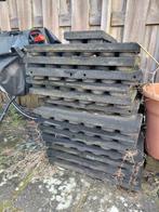 Rubbertegels Speeltuintegels 49x49x5 cm, Ophalen, Gebruikt, Kunststof