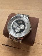 DOLCE & GABBANA heren horloge Stainless steel, Ophalen of Verzenden, Zo goed als nieuw, Staal, Overige merken