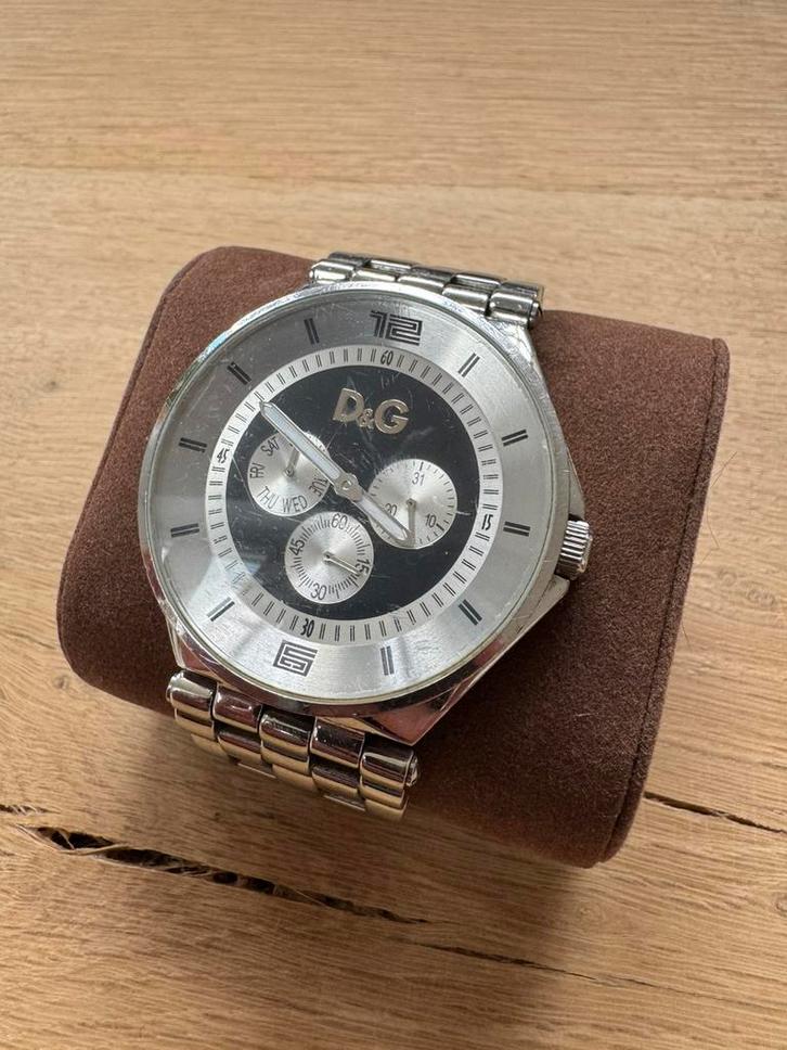 DOLCE & GABBANA heren horloge Stainless steel, Sieraden, Tassen en Uiterlijk, Horloges | Heren, Zo goed als nieuw, Overige merken
