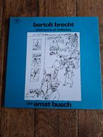 BERTOLT BRECHT- Chansons et Ballades par Ernst Busch, Opera of Operette, Ophalen of Verzenden, Zo goed als nieuw, 12 inch
