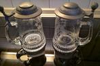 2 originele Duitse bierpullen, Antiek en Kunst, Antiek | Glas en Kristal, Ophalen