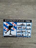 Elfstedentocht sticker 1986, Ophalen of Verzenden, Zo goed als nieuw