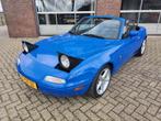 Mazda MX-5 1.6 Miata U9 1990 Blauw bieden vanaf € 6000,-, Auto's, Achterwielaandrijving, 4 cilinders, Cabriolet, Blauw