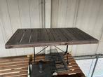 Tuintafel, Ophalen, Gebruikt, Rechthoekig, Hout