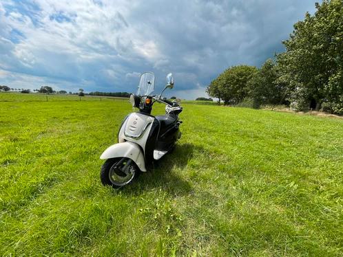 Berini retro scooter, Fietsen en Brommers, Snorfietsen en Snorscooters, Gebruikt, Overige merken, Ophalen