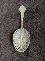 Oud-hollandse opengewerkte grote koperen lepel., Ophalen of Verzenden, Koper