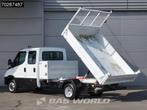 Iveco Daily 35C16 3.0L Kipper met Kist Dubbel Cabine 3,5t Tr, Stof, Gebruikt, Euro 6, 4 cilinders