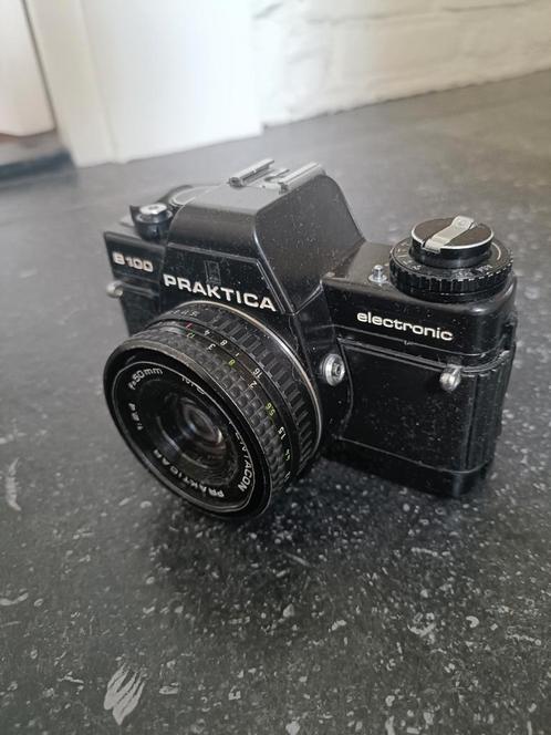 Praktica B100 met kapotte viewfinder, Audio, Tv en Foto, Fotocamera's Analoog, Zo goed als nieuw, Spiegelreflex, Overige Merken