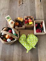 Houten Speelgoed Keuken Set, Kinderen en Baby's, Speelgoed | Speelkeukens, Ophalen of Verzenden, Gebruikt, Hout, Speelkeuken-accessoire