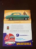 Vauxhall Reclamefolder - Oldtimer, Ophalen of Verzenden, Gelezen, Opel