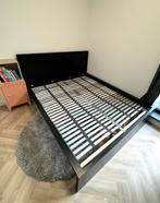 Ikea Malm bed base 160x200, Huis en Inrichting, Slaapkamer | Bedden, 160 cm, Ophalen of Verzenden, Bruin, Zo goed als nieuw