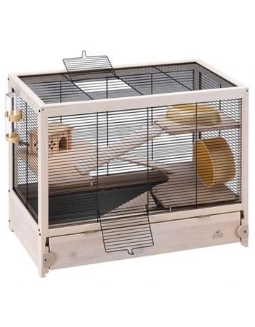 Kooi voor hamster - hamsterkooi - Ferplast - hout 60x34x49  beschikbaar voor biedingen