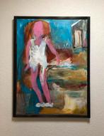 Pink Lady Branca Knoop, Antiek en Kunst, Kunst | Schilderijen | Modern, Ophalen