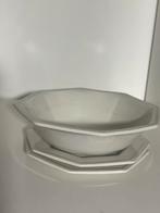 Johnson brothers Servies white heritage -kom Borden - Wit, Ophalen of Verzenden, Zo goed als nieuw, Bord(en), Effen