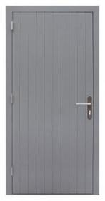 Hardhouten enkele deur 221 cm hoog en 109 cm breed, Doe-het-zelf en Verbouw, Deuren en Horren, Ophalen, Binnendeur, Nieuw, 200 tot 215 cm