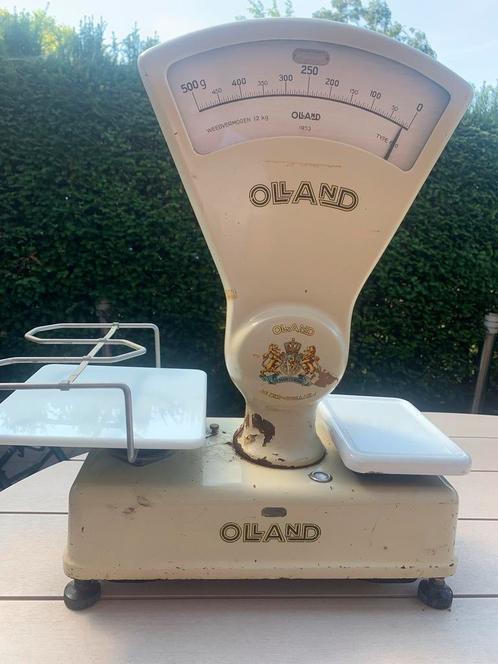 Oude olland weegschaal, Witgoed en Apparatuur, Weegschalen, Gebruikt, Minder dan 10 kg, Ophalen