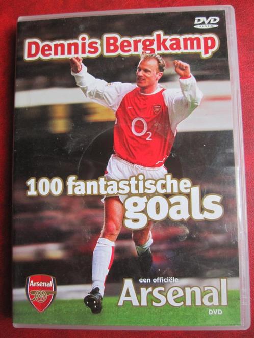 Dennis Bergkamp - 100 fantastische goals, Cd's en Dvd's, Dvd's | Sport en Fitness, Zo goed als nieuw, Documentaire, Voetbal, Alle leeftijden