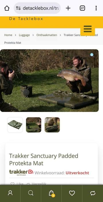 Trakker Sanctuary Padded Protecta Mat onthaakmat beschikbaar voor biedingen