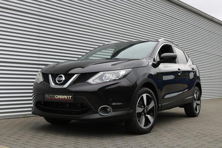 Nissan QASHQAI 1.2 Tekna Aut (112.925Km Orig NL! NAP! Panora, Auto's, Nissan, Te koop, Qashqai, ABS, Airbags, Airconditioning