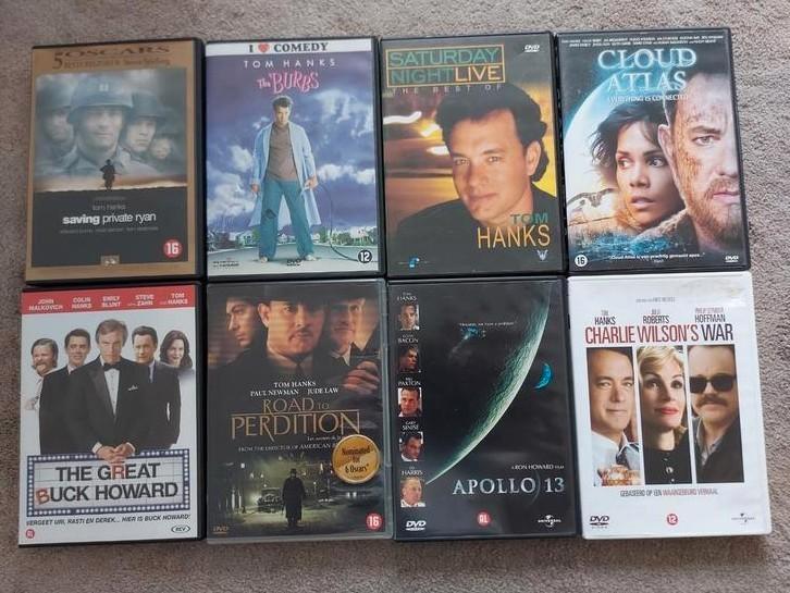 Tom Hanks 8 X, Cd's en Dvd's, Dvd's | Klassiekers, Gebruikt, 1980 tot heden, Ophalen of Verzenden