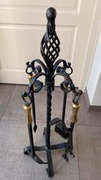 Haardstel met messing handvat., Huis en Inrichting, Haarden, Ophalen, Nieuw, Houthaard