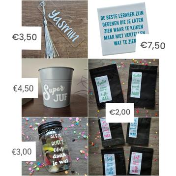 Juffencadeau meestercadeau | bedankt! beschikbaar voor biedingen