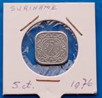 Suriname 5 cent - 1976 UNC, Postzegels en Munten, Munten | Nederland, Verzenden, Koningin Juliana, 5 cent, Losse munt