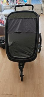 Hamax Outback fietskar + babyzitje, hoes en koppeling, Ophalen, Opvouwbaar, 80 kg of meer, Zo goed als nieuw