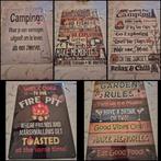 Leuke metalen bordjes, Ophalen of Verzenden, Nieuw