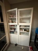 Ikea bestå kast met 4 glazen deuren én originele deuren, Ophalen, Zo goed als nieuw, Minder dan 150 cm, 150 tot 200 cm